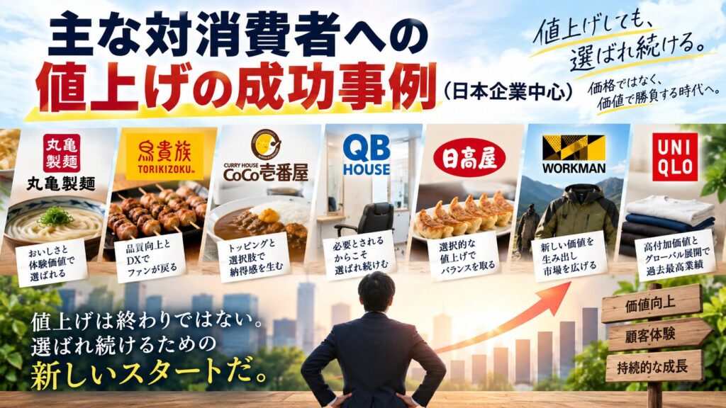 値上げ成功事例会社